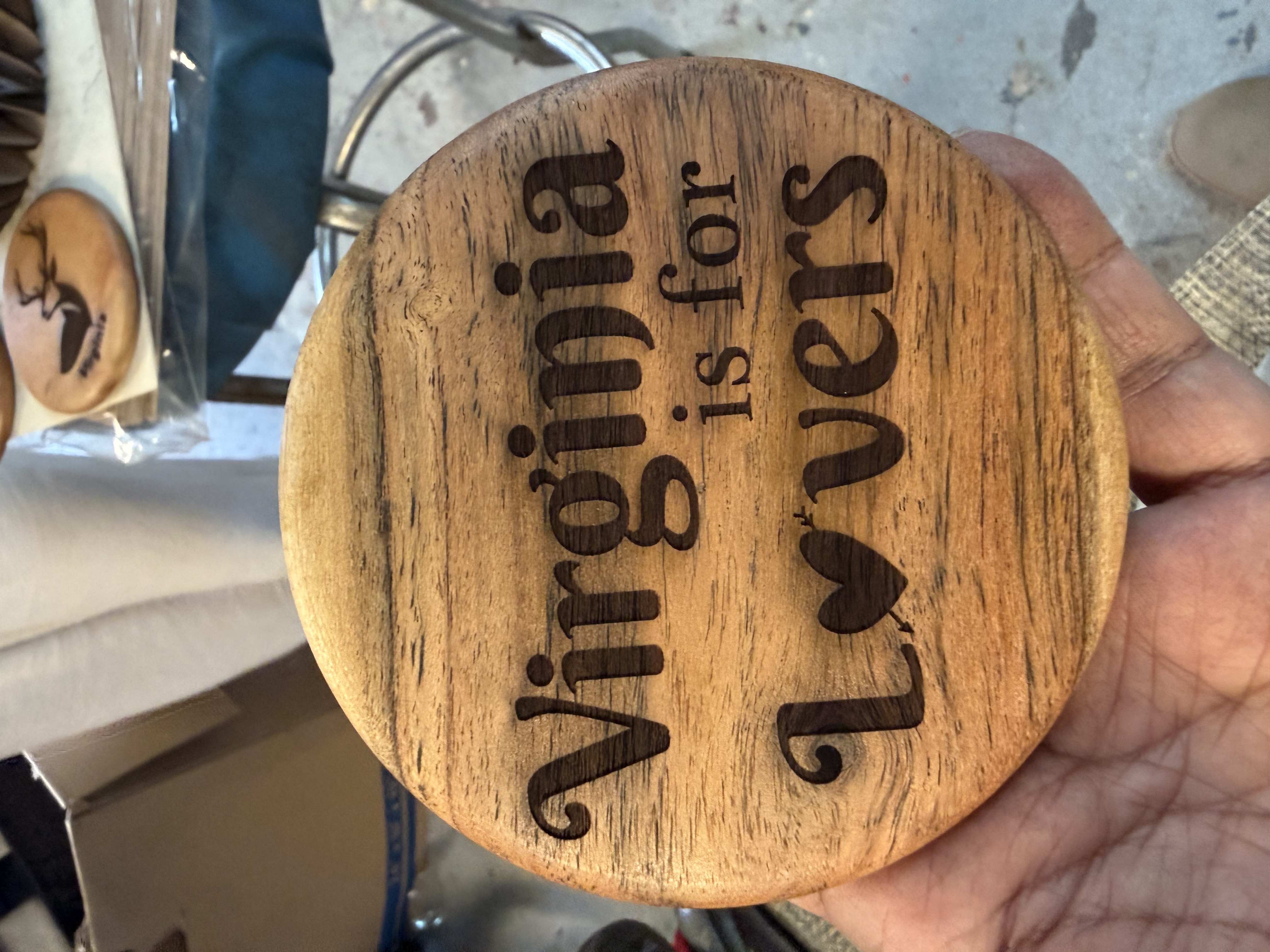 Personalized Wooden Coaster